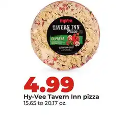 Hy-Vee Hy-Vee Tavern Inn pizza offer