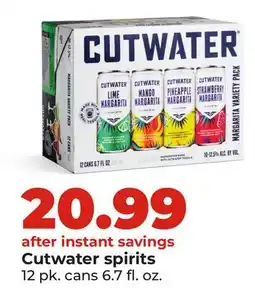 Hy-Vee Cutwater spirits offer