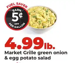 Hy-Vee Market Grille green onion & egg potato salad offer