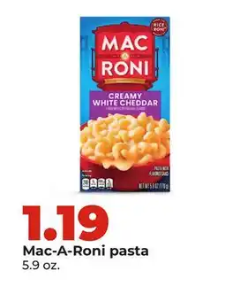 Hy-Vee Mac-A-Roni pasta offer