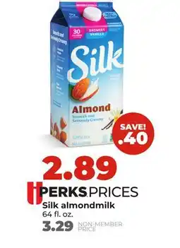 Hy-Vee Silk almondmilk offer