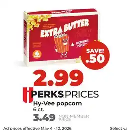 Hy-Vee Hy-Vee popcorn offer
