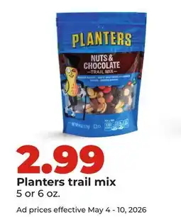 Hy-Vee Planters trail mix offer