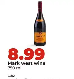 Hy-Vee Mark west wine offer