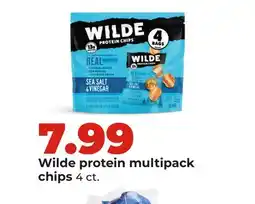 Hy-Vee Wilde protein multipack chips offer