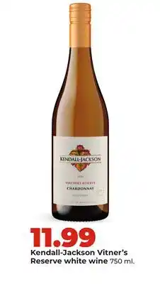 Hy-Vee Kendall-Jackson Vitner's Reserve white wine offer