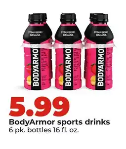Hy-Vee BodyArmor sports drinks offer