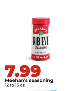 Hy-Vee Meehan's seasoning offer
