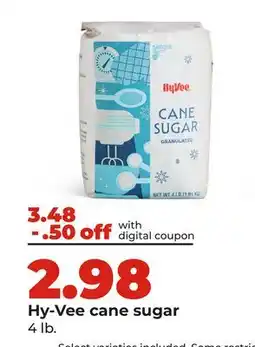 Hy-Vee Hy-Vee cane sugar offer