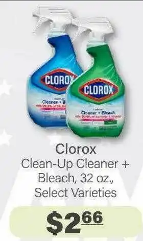 Commissary Clorox Clean Up Cleaner Bleach offer