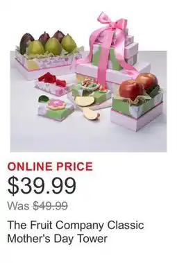 Costco The Fruit Company Classic Mother's Day Tower offer