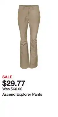 Cabela's Ascend Explorer Pants offer