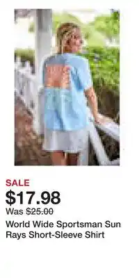 Cabela's World Wide Sportsman Sun Rays Short-Sleeve Shirt offer