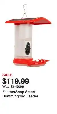 Cabela's FeatherSnap Smart Hummingbird Feeder offer