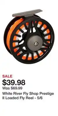 Cabela's White River Fly Shop Prestige II Loaded Fly Reel - 5/6 offer