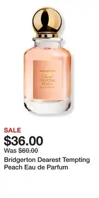 Ulta Beauty Bridgerton Dearest Tempting Peach Eau de Parfum offer