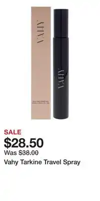 Ulta Beauty Vahy Tarkine Travel Spray offer