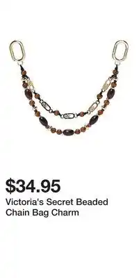 Victoria's Secret Victoria's Secret Beaded Chain Bag Charm offer