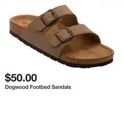 Belk Dogwood Footbed Sandals offer