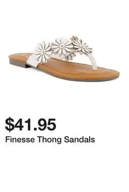 Belk Finesse Thong Sandals offer