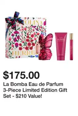 Belk La Bomba Eau de Parfum 3-Piece Limited Edition Gift Set - $210 Value! offer