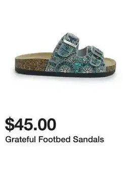 Belk Grateful Footbed Sandals offer