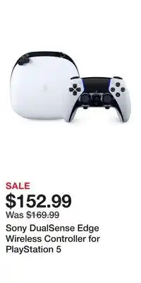 Game Stop Sony DualSense Edge Wireless Controller for PlayStation 5 offer