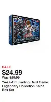 Game Stop Yu-Gi-Oh! Trading Card Game: Legendary Collection Kaiba Box Set offer