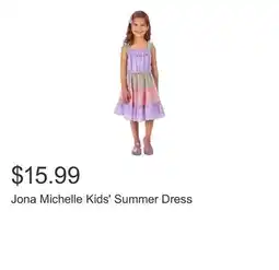 Costco Jona Michelle Kids' Summer Dress offer