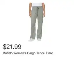 Costco Buffalo Women's Cargo Tencel Pant offer
