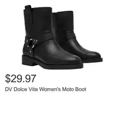 Costco DV Dolce Vita Women's Moto Boot offer
