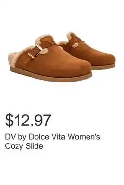 Costco DV by Dolce Vita Women's Cozy Slide offer