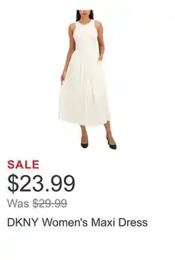 Costco DKNY Women's Maxi Dress offer