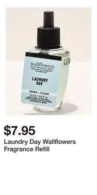 Bath & Body Works Laundry Day Wallflowers Fragrance Refill offer