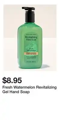 Bath & Body Works Fresh Watermelon Revitalizing Gel Hand Soap offer