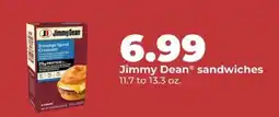 Hy-Vee Jimmy Dean Sandwiches offer