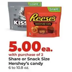 Hy-Vee Hershey's Candy offer