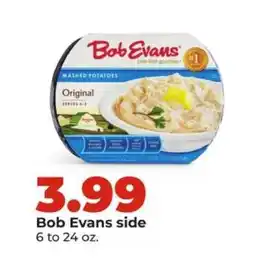 Hy-Vee Bob Evans Side offer