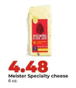 Hy-Vee Meister Specialty cheese offer