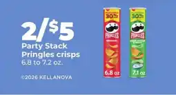 Hy-Vee Party Stack Pringles crisps offer
