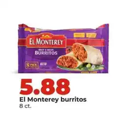 Hy-Vee El Monterey Burritos offer