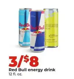 Hy-Vee Red Bull Energy Drink offer