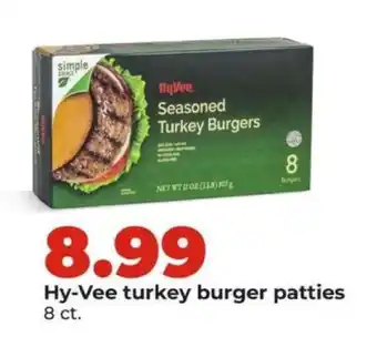 Hy-Vee Hy-Vee turkey burger patties offer