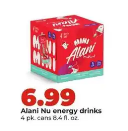 Hy-Vee Alani Nu Energy Drinks offer