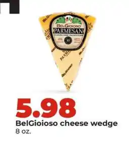 Hy-Vee BelGioioso Cheese Wedge offer