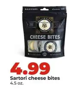 Hy-Vee Sartori Cheese Bites offer