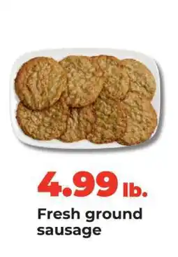 Hy-Vee Fresh ground sausage offer
