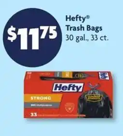 Family Dollar Hefty Trash Bags offer