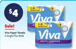 Family Dollar Viva Paper Towels offer