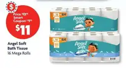 Family Dollar Angel Soft Bath Tissue offer